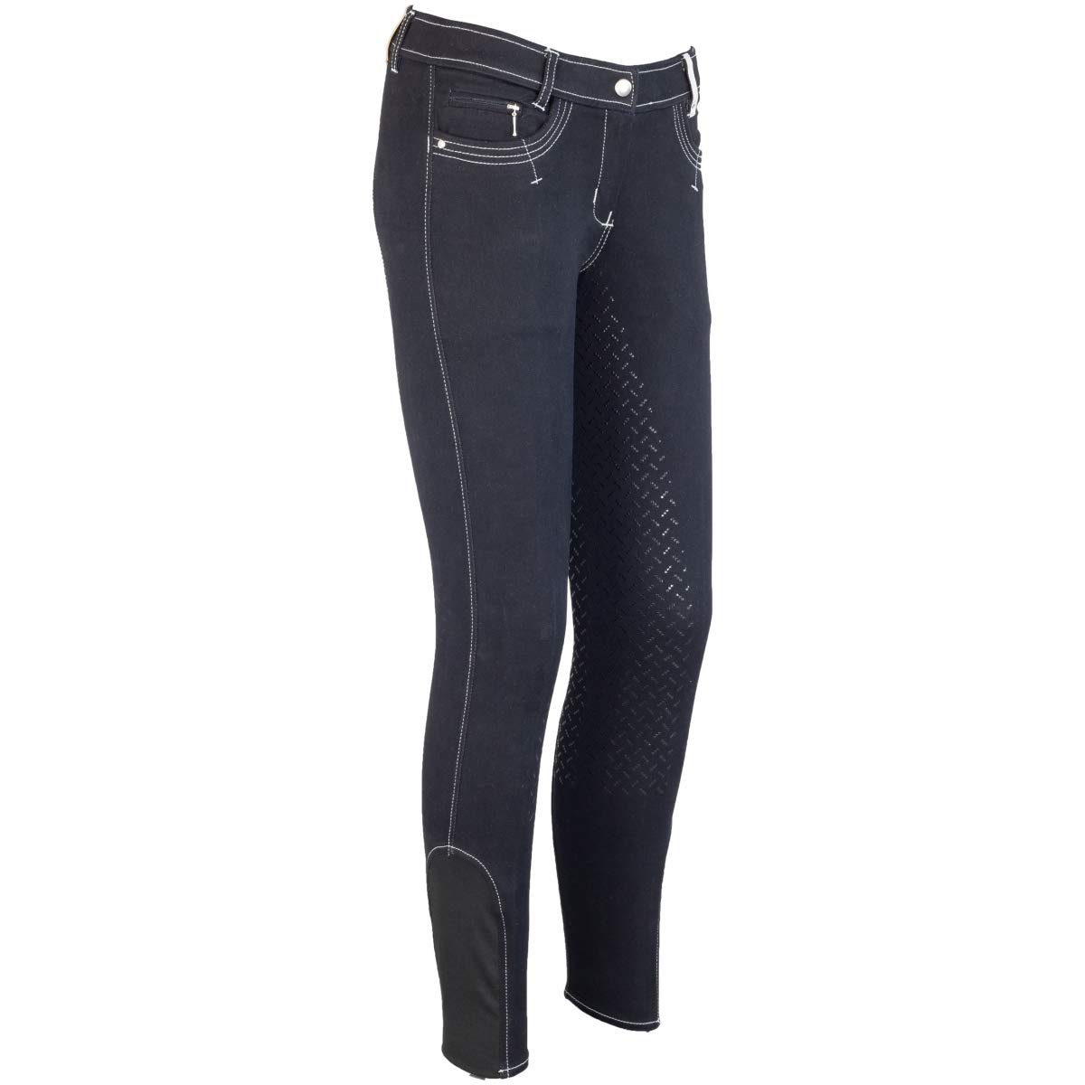 LAZURA Emma Women's Jodhpurs Silicone Full Seat Black