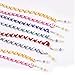 Produktbild Limeow Haarspiralen Hair Twister Haarspiralen Hochzeit Frauen Mädchen Bunte Haar Torsion Haarschmuck mit Strass Haar Accessoires Mehrfarben Haar Styling Haar Zubehör 12 Stück (Zufällige Farbe)