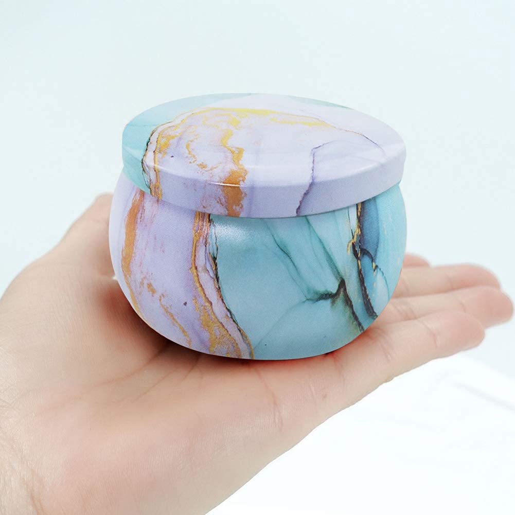 TOPBATHY 8er Set Weihnachtsdosen - Metall-Dosen Für Süßigkeiten & DIY