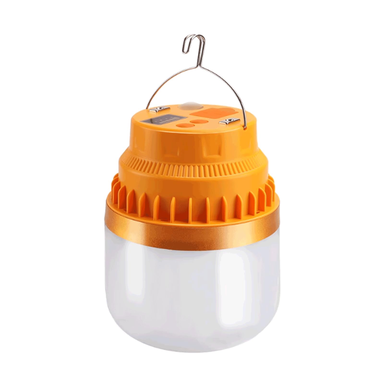 Duradero Linterna de Camping de plástico, Linterna de Camping Recargable, Linterna para Tienda de campaña al Aire Libre con Gancho, Linterna de Camping magnética Portátil