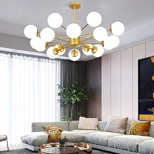 Lustre E27 ajustable pour corriger le manque de lumière des grands salons - 4