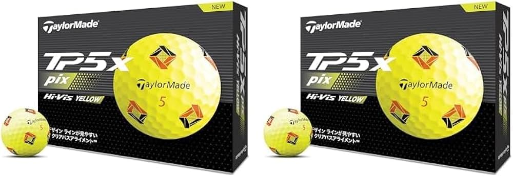 Amazon | テーラーメイド(TAYLOR MADE) TMJ24 TP5x pix YLW JPN