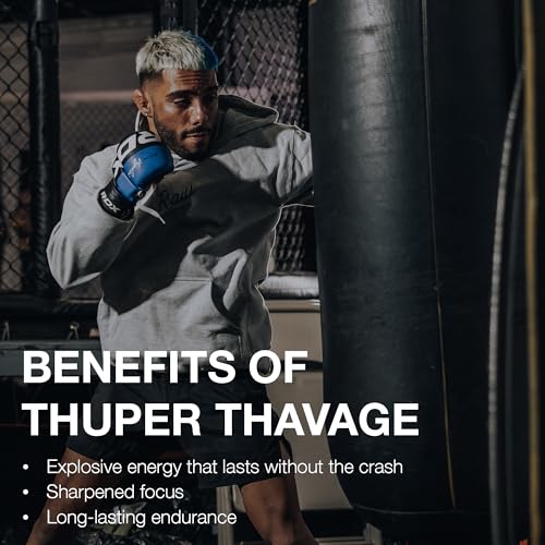 image for RAW Thuper Thavage Pre Workout Powder - High-Stim Preworkout with Crea