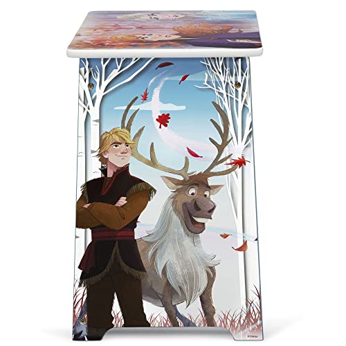 Disney Frozen Kids Wood Art Desk And Chair Set With Dry Erase Top And Reusable Vinyl Cling Stickers By Delta Children - Greenguard Gold Certified #TOP7