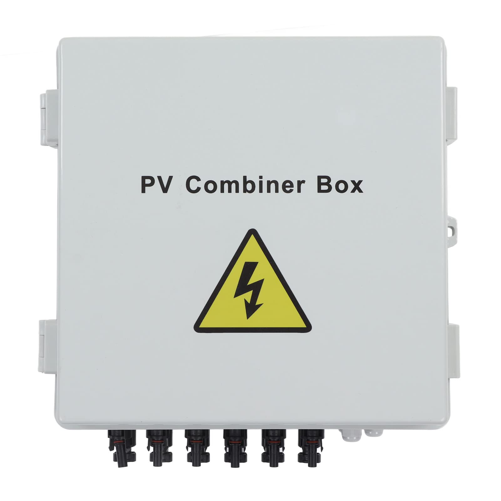 LiebeWH PV-Kombinationsbox, 6 Strings mit Leistungsschalter, PC-Material, Solarpanel-Kombinationsbox, Überlastschutz für Solarstromanlagen, 1000 V, 15 A