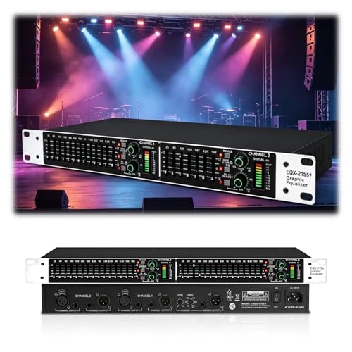 RQG EQ215S+ Dual 15-Band Graphic EQ