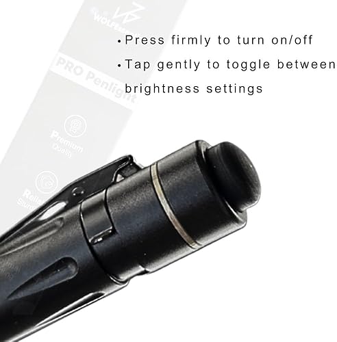 Miniatura 3 de WOLFEssentials PRO Pen Light con indicador de pupila para enfermeras, médicos, paramédicos, estudiantes