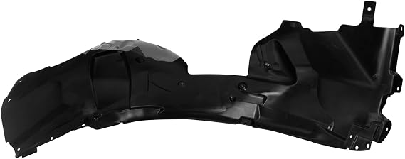 TRQ Passenger Side Inner Fender Liner Compatible with 2018 2019 2020 2021 2022 2023 Ford Mustang EcoBoost