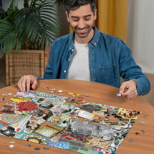 Ravensburger Puzzle Adulte Puzzle 1000 pièces Les années 50 Adultes et Enfants à partir de Puzzle de qualité supérieure Vintage 12000618 - vue 5
