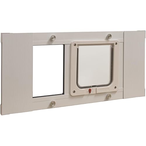 Ideal Pet Products Aluminum Sash Window Pet Door