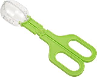 Reptile Feeding and Cleaning Tool Multi-Functional Poop Scoop Clamp for Aquariums Safe Clip for Easy Feeding and Waste Removal Reptile Tanks Green