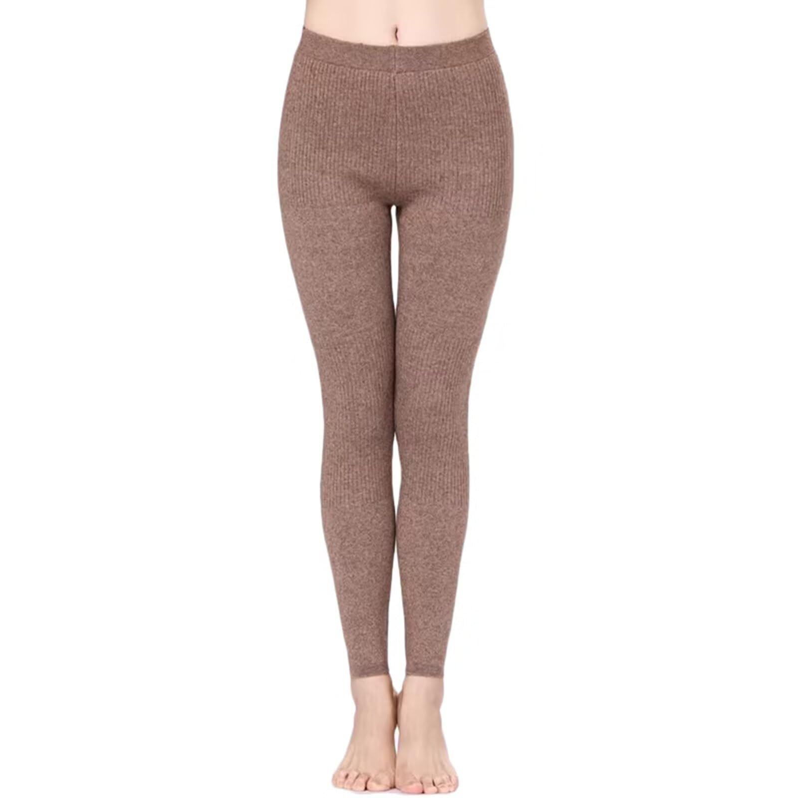 100% Cashmere Women’s Thermal Underwear Pants Trousers Long Johns,Thermal Leggings Warm Base Layer Bottoms