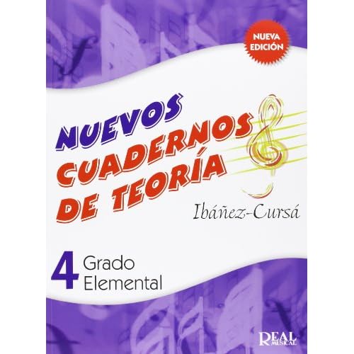 Cuadernos de Teoría, Grado Elemental Volumen 4 (RM Teoria de la musica)