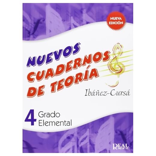 Cuadernos de Teoría, Grado Elemental Volumen 4 (RM Teoria de la musica)
