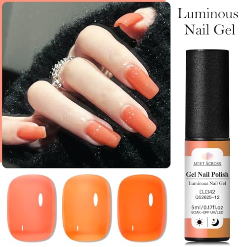 Set de 3 esmaltes de gel que brillan en la oscuridad miniatura 6