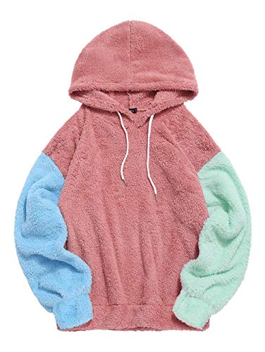 ZAFUL Sudadera con capucha para hombre, Multi-c, L Cover