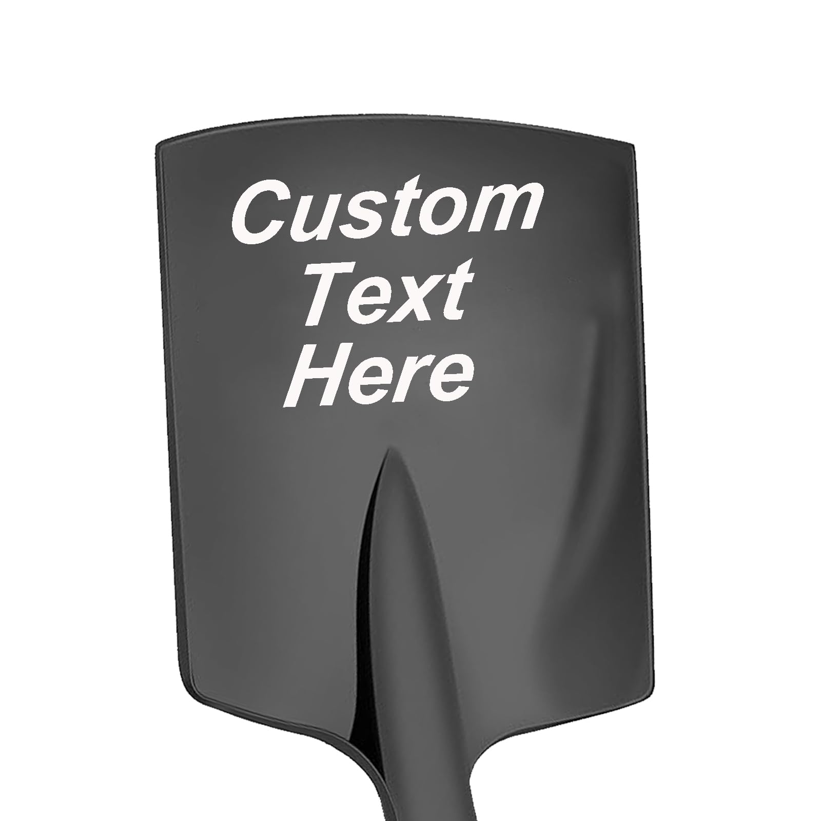 Personalized Ice Cream Shovel Spoons Laser Engraving Custom Stainless Steel Watermelon Spoon Custom Spoons with Name,Text, Message, Gift for Family, Friends