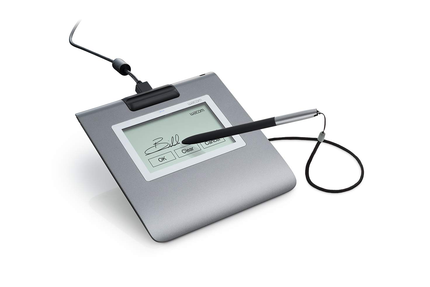 Wacom STU-430-SP-SET Signature Set (inkl. Pad/-Stift/Sign Pro PDF Software) grau