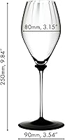 Vista 4 de Riedel 4884/28 N Fatto A Mano Performance - Vaso de champán (13 onzas), transparente