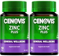 Cenovis Zinc Plus Tablets 150 - High-Strength Vitamin B Formula B-Group Vitamins Support Healthy Immune System Function - Reduces Free Radical Formation in the Body (Pack of 2)
