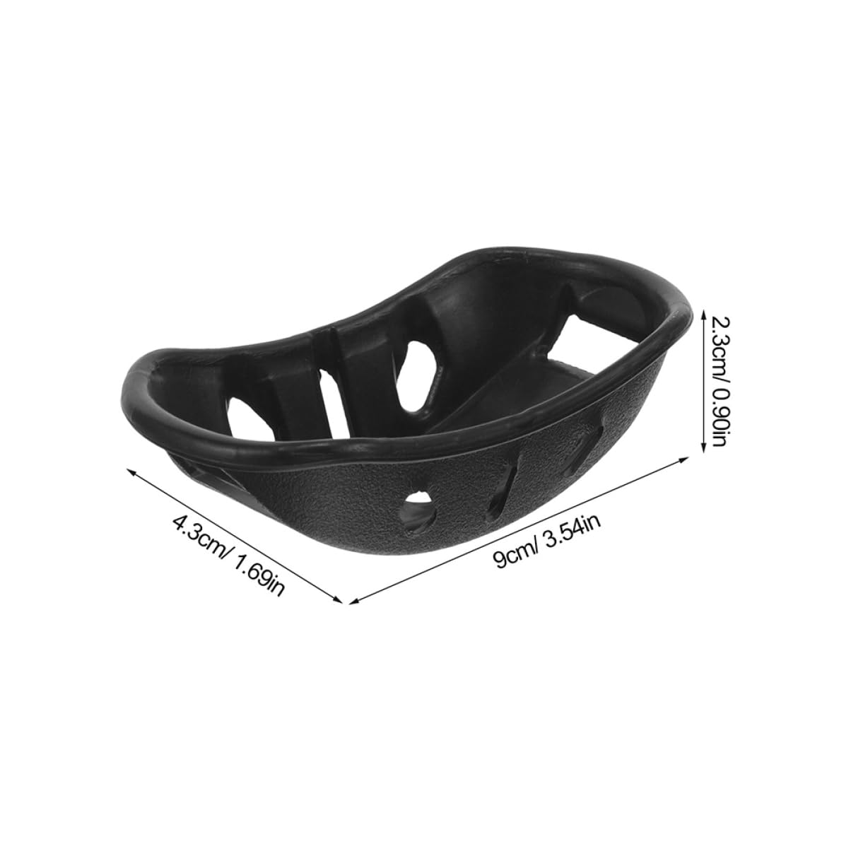Homoyoyo 6Pcs Chin Strap Chin Pad for Protective Cups Lightweight Durable Design for Construction and Motorcycle Helmets Effortless Replacement and Versatile Use