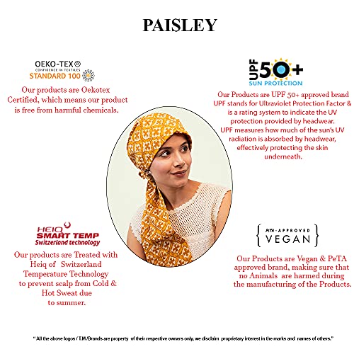 The Headscarves Beautifull Printed Multicolor Cotton Long Tail