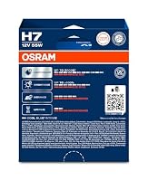 Osram COOL BLUE INTENSE H7, +100% mehr Helligkeit, bis zu 5.000K, Halogen-Scheinwerferlampe, LED-Look, Duo Box (2 Lampen) – Ansicht 4