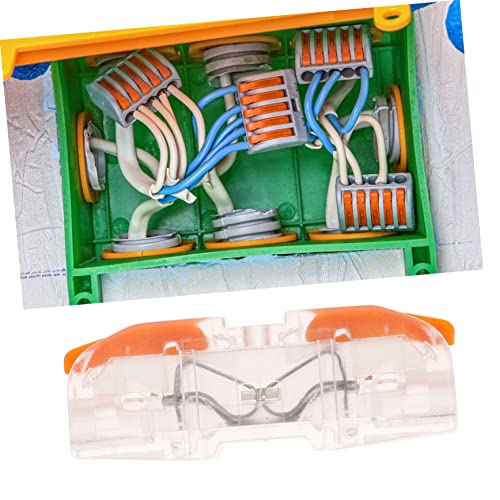 Conectores de cables eléctricos para evitar empalmes sueltos en la iluminación 4