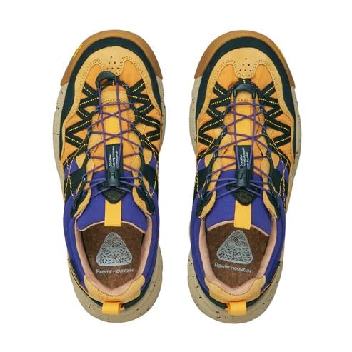 [flower mountain] IWANO2 Yellow/Purple �t�����[�}�E���e�� �X�j�[�J�[ (�C�G���[/�p�[�v��, ���{�̌C�̃T�C�Y���@, ��l, ���l, 26.5 cm)