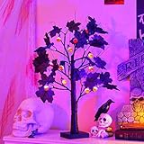 Alimentazione USB e a batteria: questo albero artificiale con luce LED può essere alimentato da USB o 3 batterie AA (non incluse), utilizzando 3 batterie AA, è possibile spostare la decorazione a piacimento; utilizzare l'USB per risparmiare elettricità e protezione ambientale. Importante: scollegare il cavo USB quando si utilizza le batterie per evitare danni.