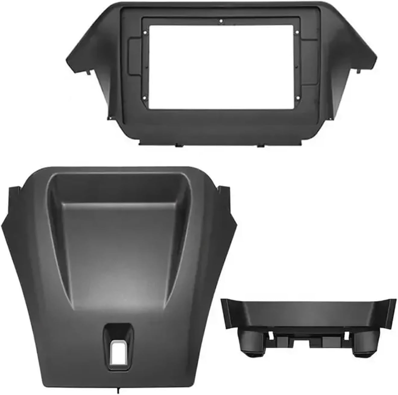 Car Radio Panel Car Audio Frame Adapter Fit for Honda Odyssey 2009-2014 10.1" Big Screen 2DIN Fitting Panel Frame Kit Durable