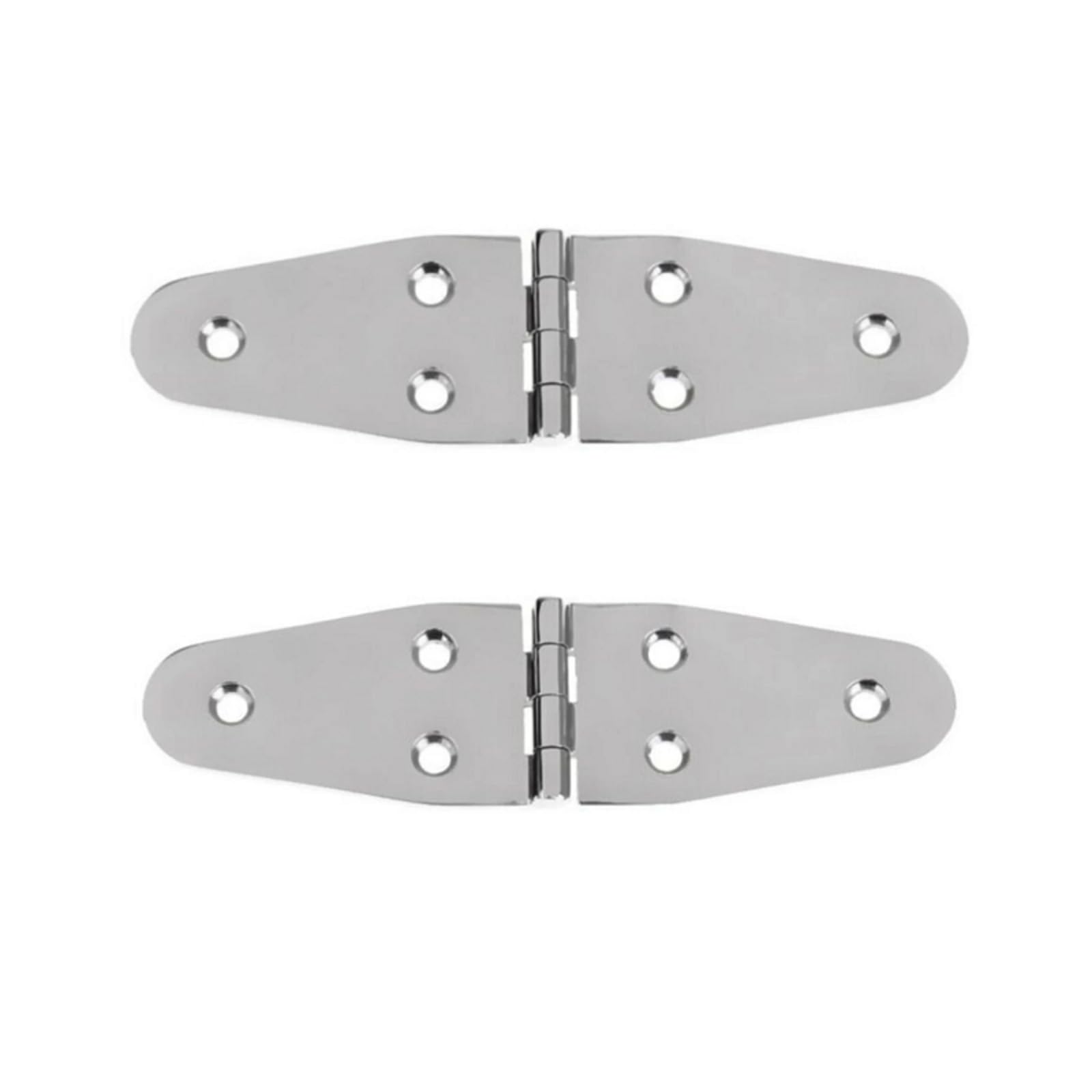 JT-HLM 2Pcs Stainless Steel Boat Hinge Stamped 5-1/2'' Marine Mount Door Hinges Hatch Boat Hinge Hardware Heavy Duty Boat Hinge merchent Marine