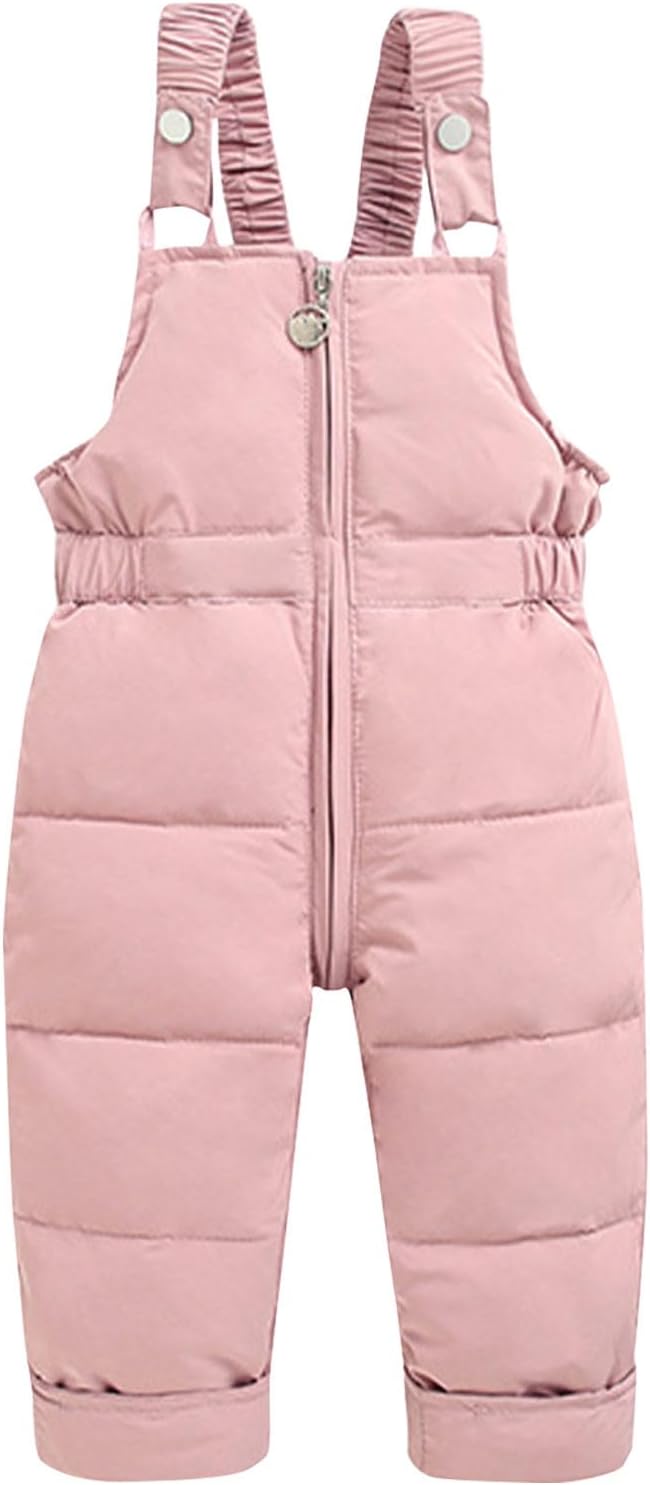2 Piece Ski Snowsuit for Kids - Thermal Winter Waterproof Skibib Pants and Jackets Boys Girls Windproof Snow Sets 1-6Y