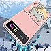 Bcov Case for Motorola Razr 2023, Green Cat Yellow Cat Anti-Scratch Solid Hard case Protective Shookproof Phone Cover for Motorola Razr 2023