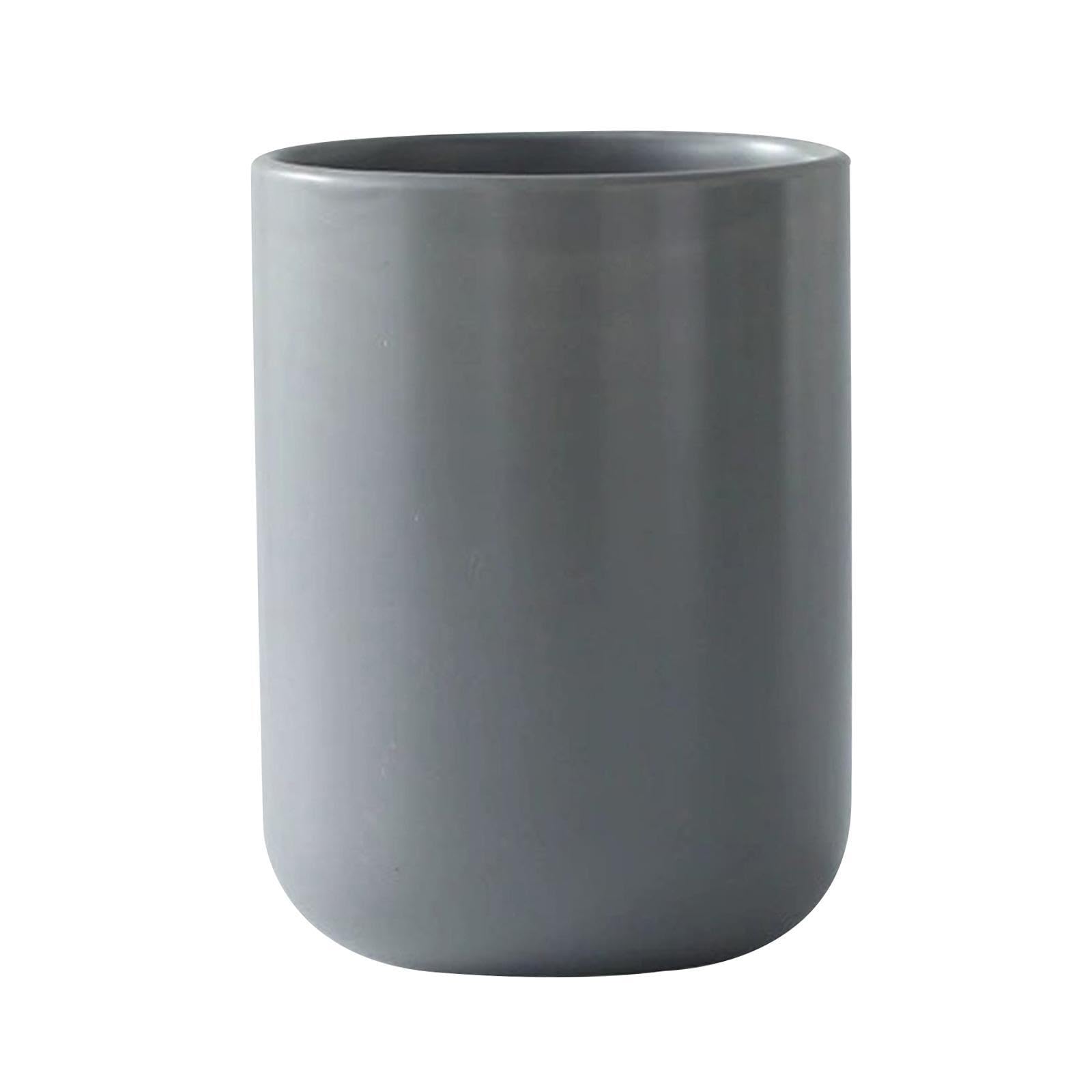 PUXZYAX Functional Ceramic Storage Jar Safeguards Forks Knives And Chopsticks Cage While Serving As Effective Kitchen Storage Container Ceramic Jar Forks