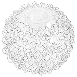 Abat-jour de lustre - cet abat-jour décoratif est destiné à ajouter une touche de sophistication à n'importe quelle pièce de votre maison, abat-jour en verre