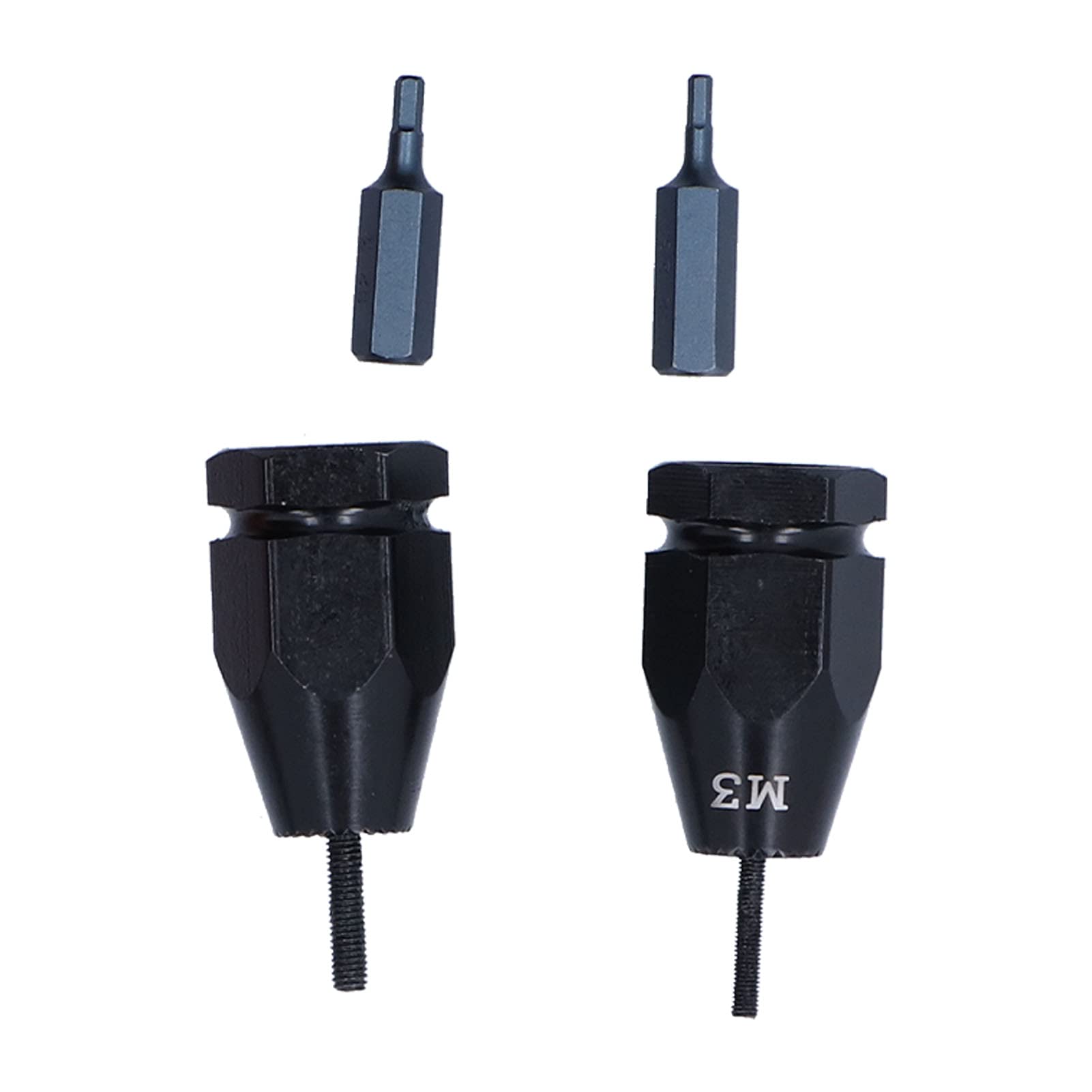 Pistola Neumática para Tuercas de Remache, Remachadora Neumática Autoblocante de Alta Precisión de 1500 RPM, Remachadora de Aire Automática con Puntas de Reemplazo Rápido para Placas de Metal,