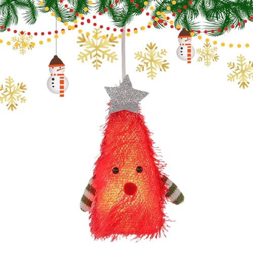 Decorações de Natal para árvore luminosas | de figuras luminosas decorações bonitas, decoração de casa e festa para ao ar livre jardim sala de estar lareira porta janela prateleira