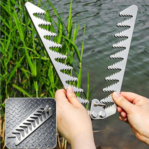 Cortador de algas marinas y deshierbadora plegable para lagos 7