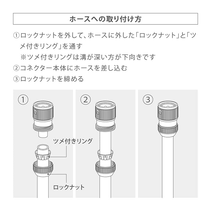 Amazon | タカギ(Takagi) ホース ジョイント メタルコネクター 普通