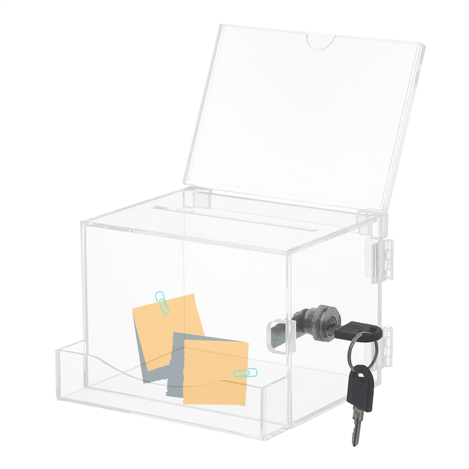 Boîte à suggestions pour bureaux et écoles avec fente de vote