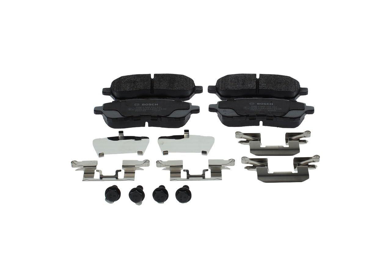 BOSCH Kit pastiglie freno, Freno a disco 0986494652 Compatibile con: FORD FIESTA VI, FIESTA VI Van