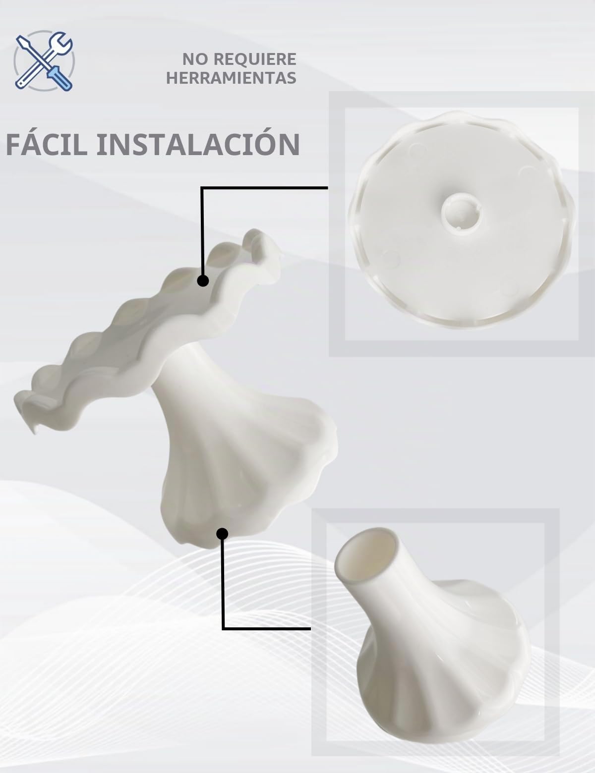 Juego de 3 soportes para tartas, soporte para tartas con cordones, mini soporte para tartas para fiestas, bodas, cumpleaños, celebraciones, baby shower, aniversario (blanco)