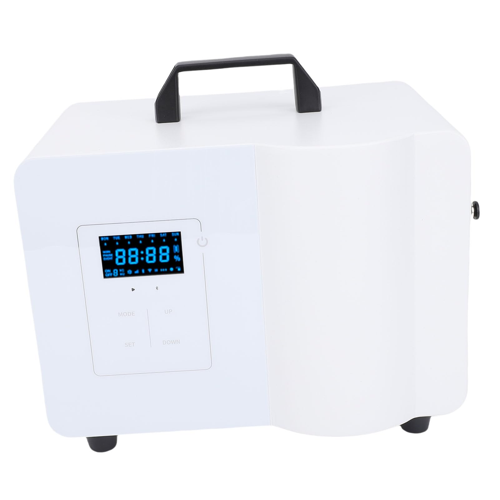 Fockety Waterless Essential Oil Dyfuser, 2000 Ml Aplikacja Bluetooth Control Air Machine z Timerem, Inteligentna Maszyna Aromaterapeutyczna Duże Pokój (wtyczka UE 220V)