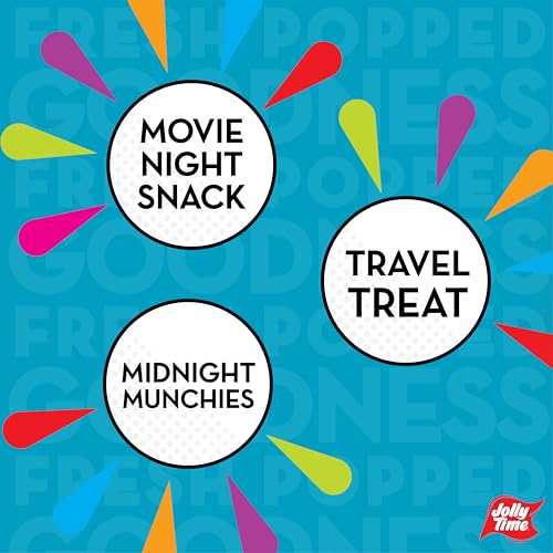 Jolly Time Simply Popped - Lightly Salted Microwave Popcorn, 3Oz Sharing Bag, 3 Bags Per Carton  thumb #7