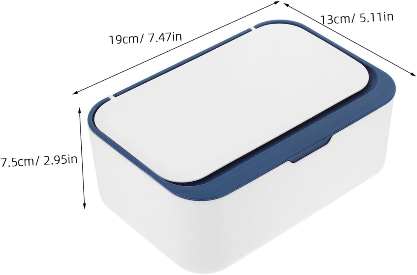 Wipes Dispenser Plastic Storage Case Sealing Lid for Travel Organized Wet and Dry Tissues Multi-Functional Napkin Holder for Use