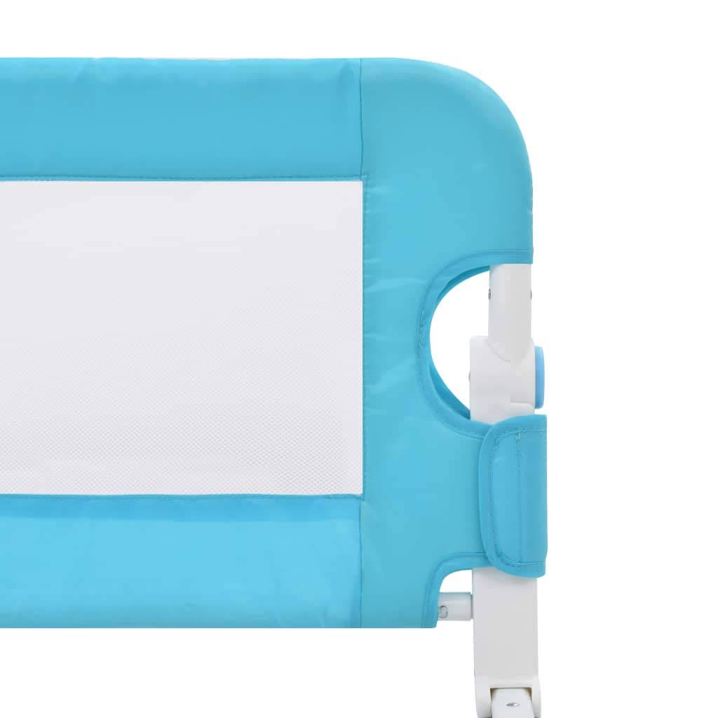 ZEYUAN Barandilla de Seguridad Cama de niño, Barandilla Cama Niño, Barrera Cuna, Defensa Extensible, Barandilla Sofa, poliéster Azul 120x42 cm