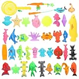 ERINGOGO 釣り おもちゃ プール 釣り ゲーム 釣り キット 釣り おもちゃ プラスチック カラフル