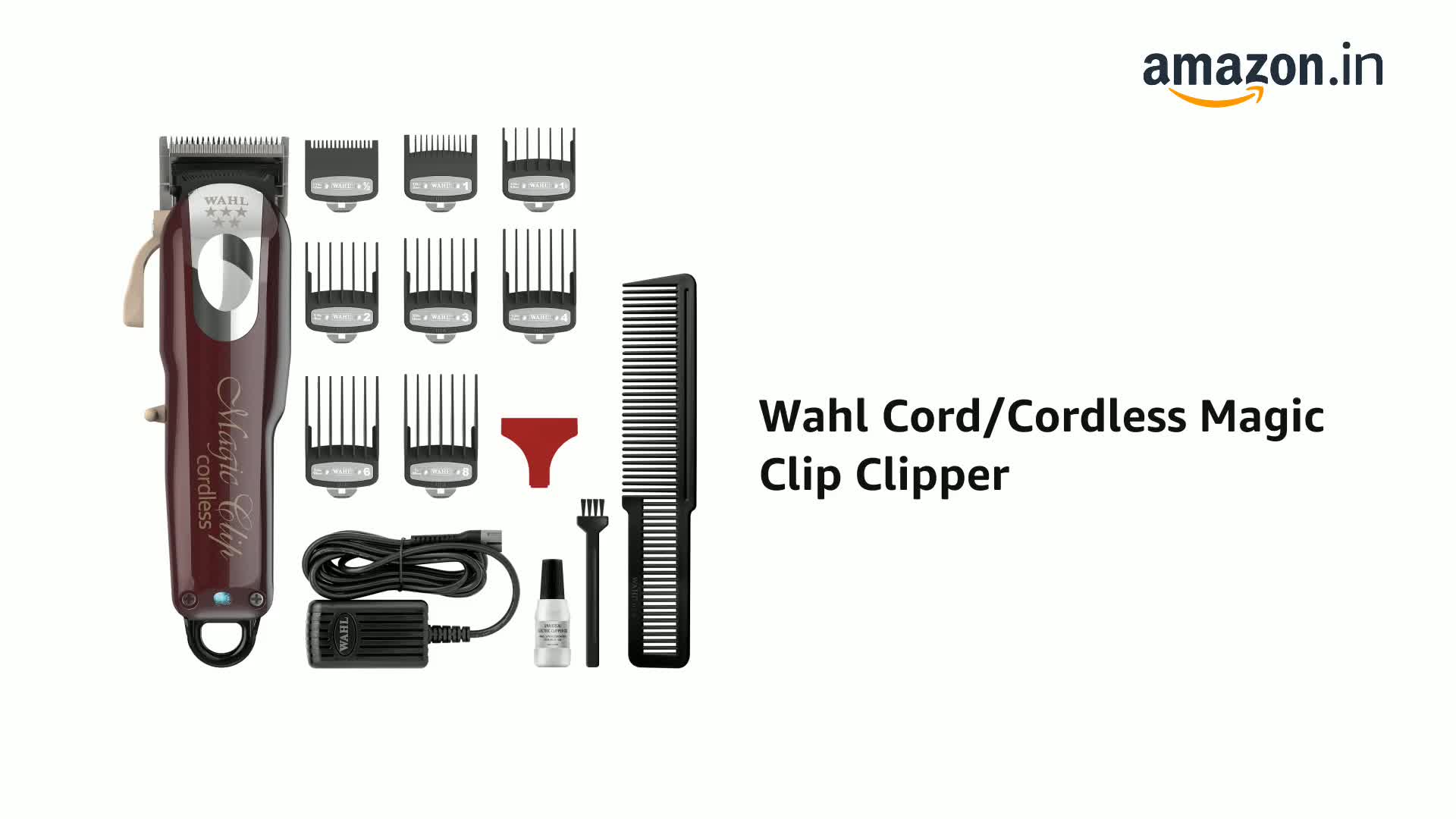 Wahl Men Cord/Cordless Magic Clip Clipper : Amazon.in: Beauty