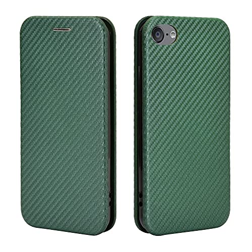 Protection iPod Touch 5/6/7 anti-choc hybride en PU carbone et TPU souple
